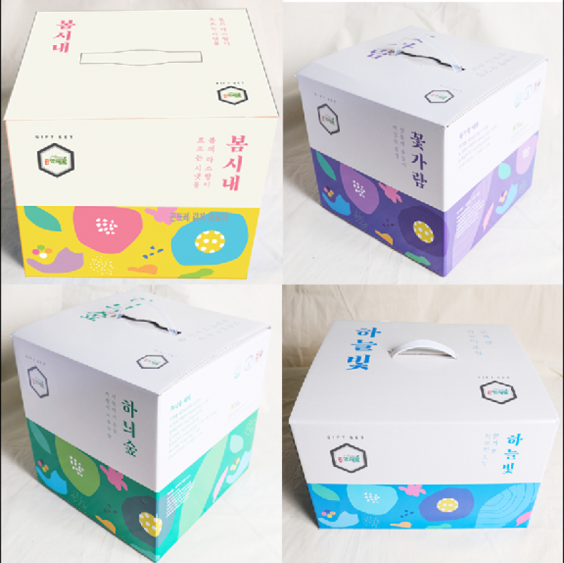 태백산채마을 친환경 자연 담은 선물세트 (4가지 옵션 봄시내, 꽃가람, 하늬숲, 하늘숲)