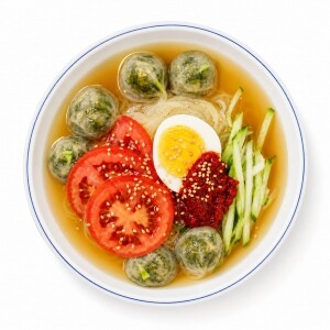 생대감냉면 생감자로 만든 냉면 세트